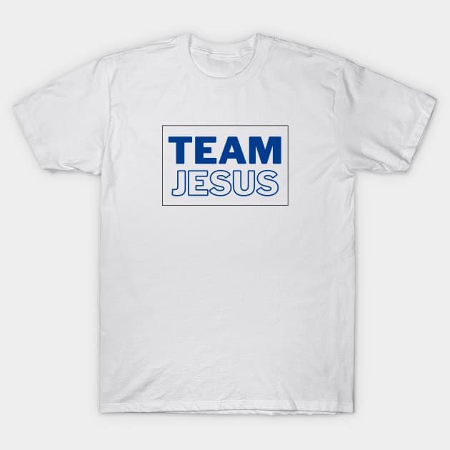 Team Jesus | Christian Typography T-Shirt by All Things Gospel